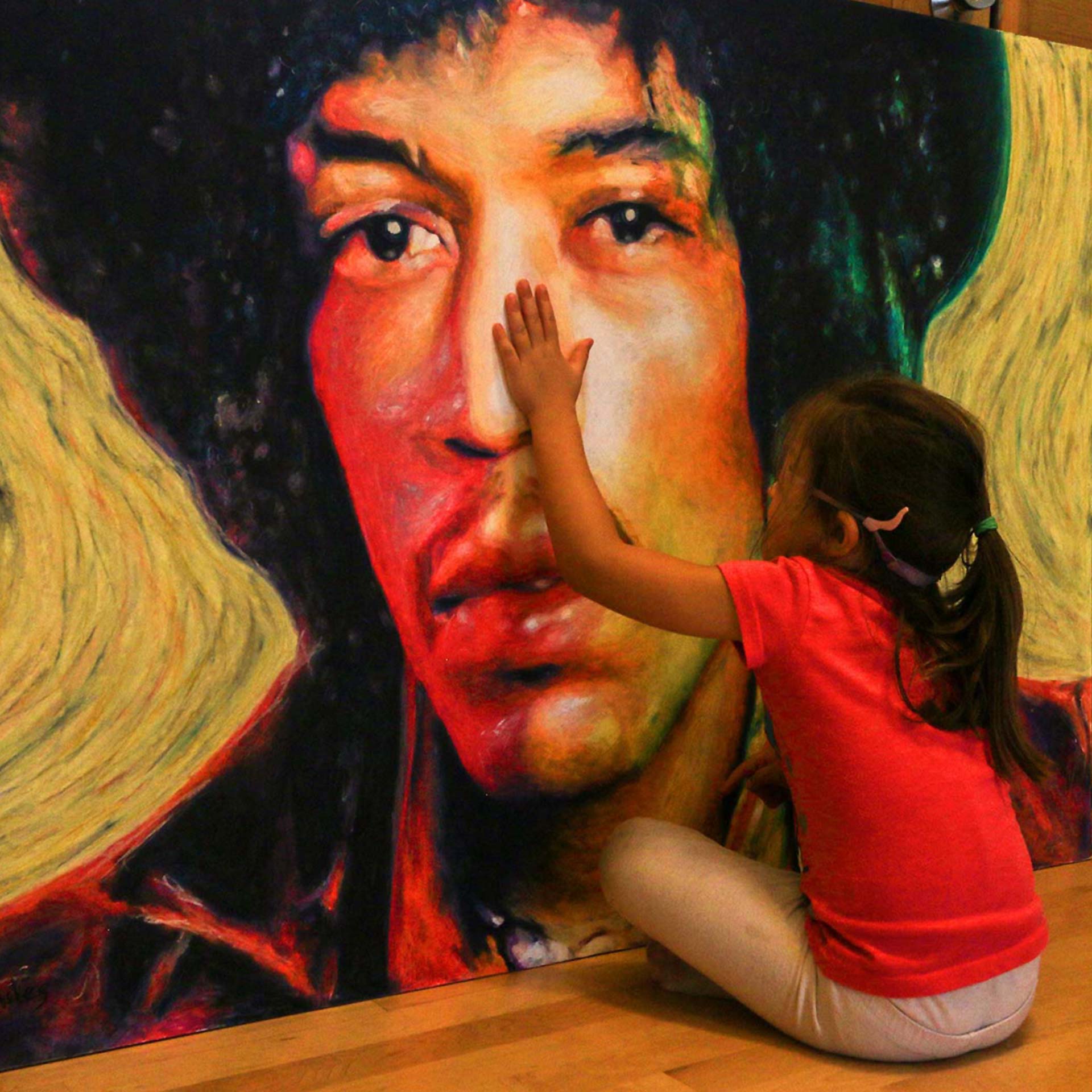 Jimi Hendrix art project